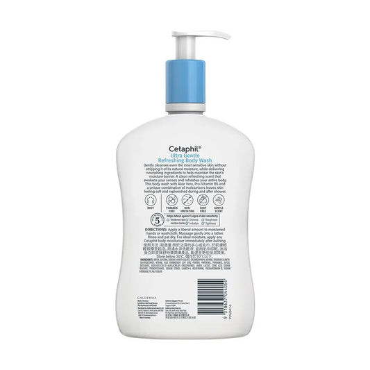 Cetaphil Ultra Gentle Refreshing Body Wash 1L