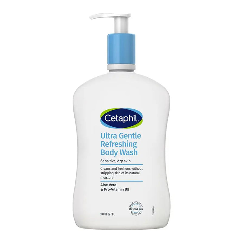 Cetaphil Ultra Gentle Refreshing Body Wash 1L
