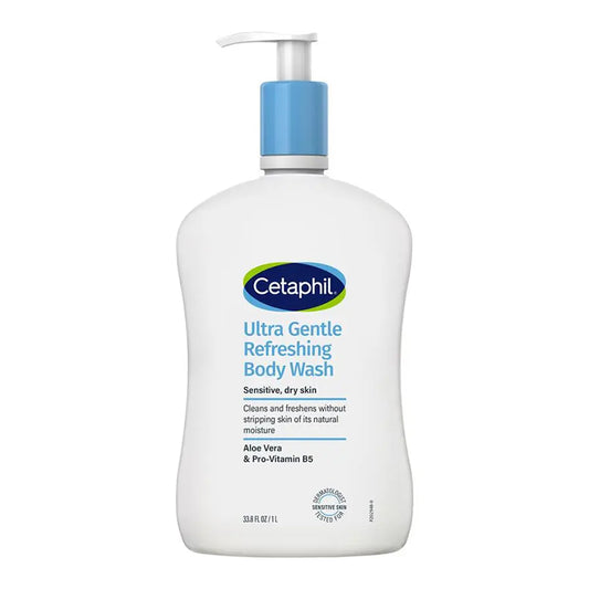 Cetaphil Ultra Gentle Refreshing Body Wash 1L