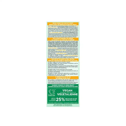 Garnier Skin Active Vitamin C Night Serum 30ml