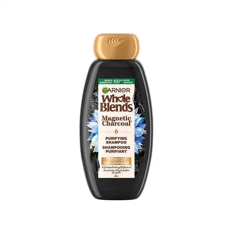 Garnier Whole Blends Magnetic Charcoal Purifying Shampoo - 346ml