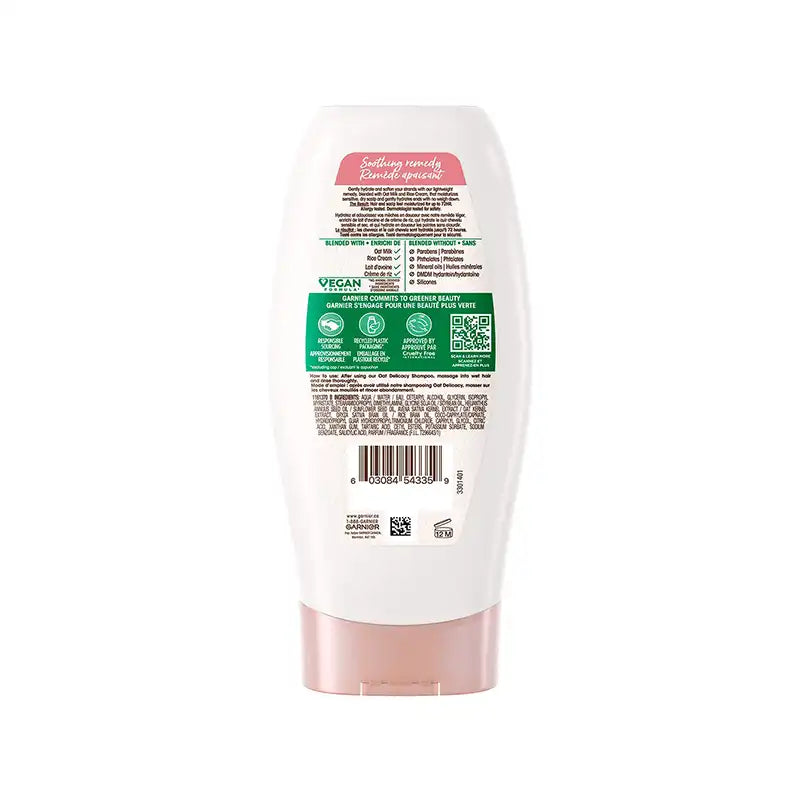 Garnier Whole Blends Oat Delicacy Gentle Conditioner, 370 mL