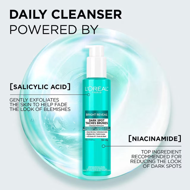 L'Oreal Paris Bright Reveal Dark Spot Cleanser 150ml