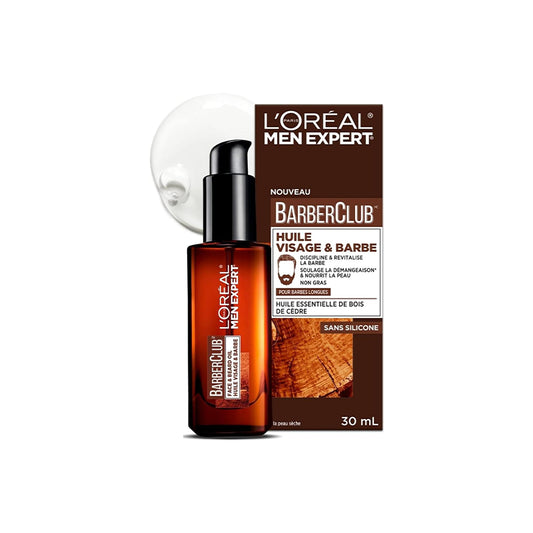 L'Oreal Paris Men Expert Barber Club Long Beard and Skin Oil 30ml
