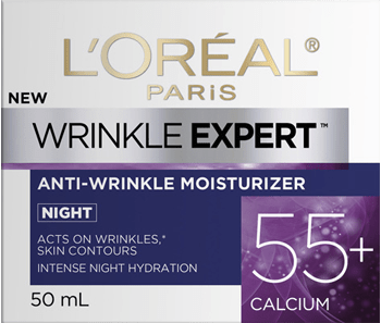 L'Oreal Paris Wrinkle Expert 55+ Anti-Wrinkle Night Moisturizer 50ml