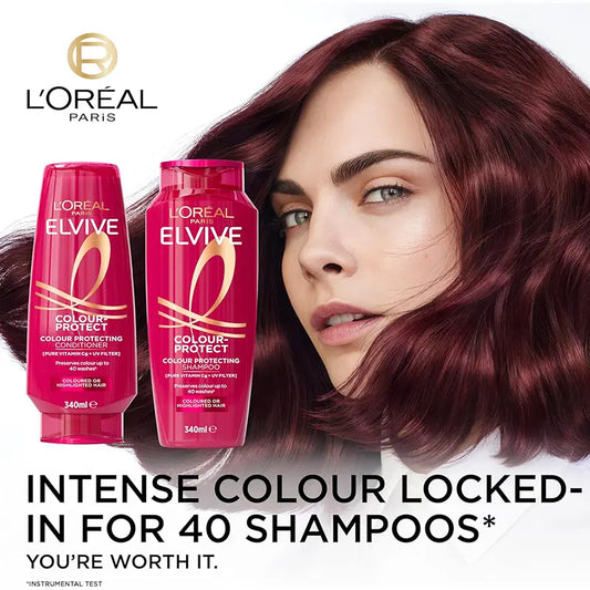 L'Oreal Paris Elvive Colour Protect Shampoo 340mL