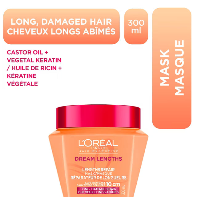 L'Oreal Paris Elvive Dream Lengths Reparing Mask 300ml