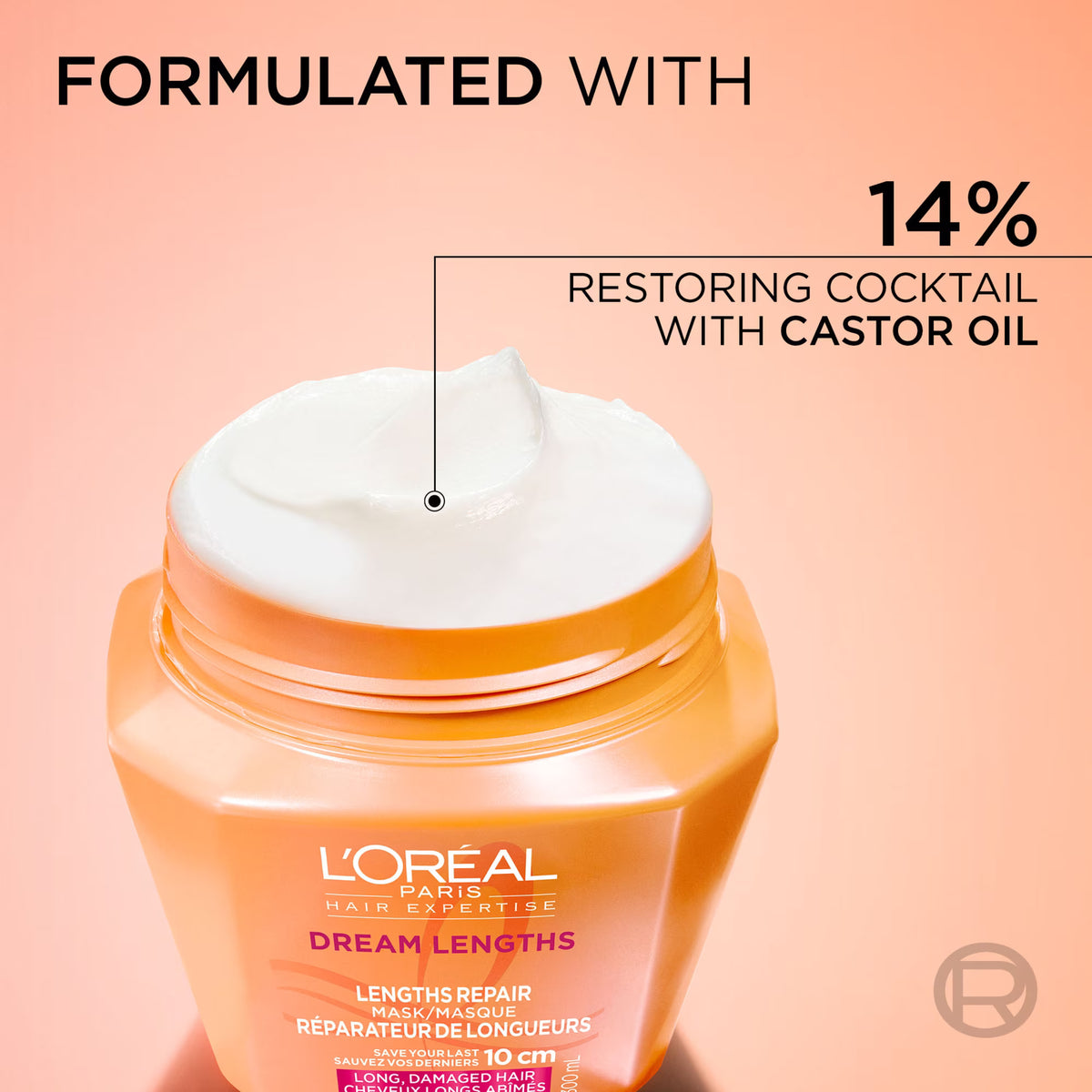 L'Oreal Paris Elvive Dream Lengths Reparing Mask 300ml