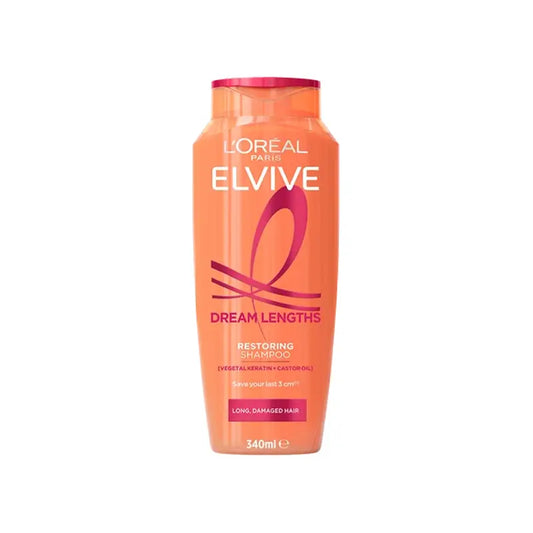 L'Oreal Paris Elvive Dream Lengths Restoring Shampoo 340mL