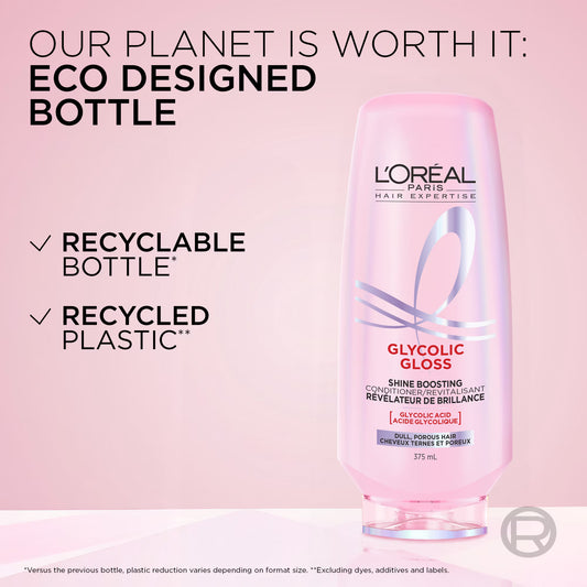 L'Oreal Paris Elvive Glycolic Gloss Conditioner 375ml