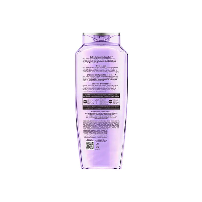 L'Oreal Paris Elvive Hyaluron Plump Shampoo 375ml