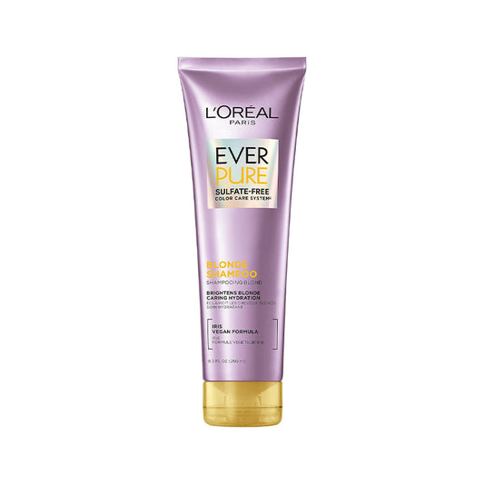 L'Oreal Paris EverPure Sulfate-Free Blonde Shampoo for Brightening Blonde Hair 250ml