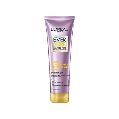 L'Oreal Paris EverPure Sulfate Free Blonde Conditioner for Brightening Blonde Hair 250ml