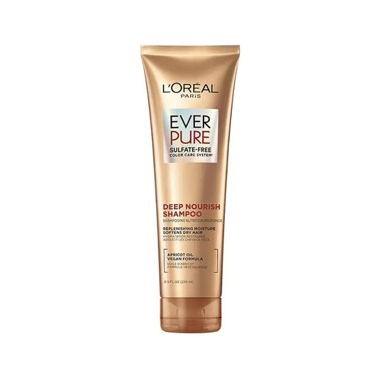 L'Oreal Paris EverPure Sulfate Free Deep Nourish Shampoo for Softening Dry Hair 250ml