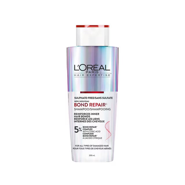 L'Oreal Paris Hair Expertise Bond Repair Sulfate-Free Shampoo for Damaged Hair - 200ml