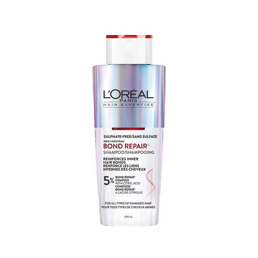 L'Oreal Paris Hair Expertise Bond Repair Sulfate-Free Shampoo for Damaged Hair - 200ml