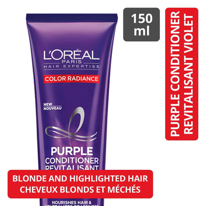 L'Oreal Paris Hair Expertise Color Radiance Purple Conditioner 150ml