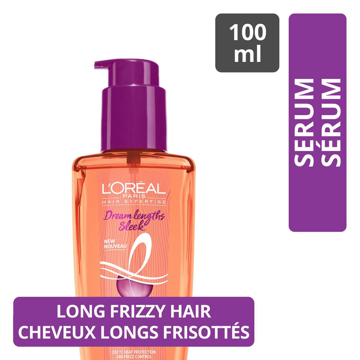 L'Oreal Paris Hair Expertise Dream Lengths Frizz Eraser Serum, 100ml
