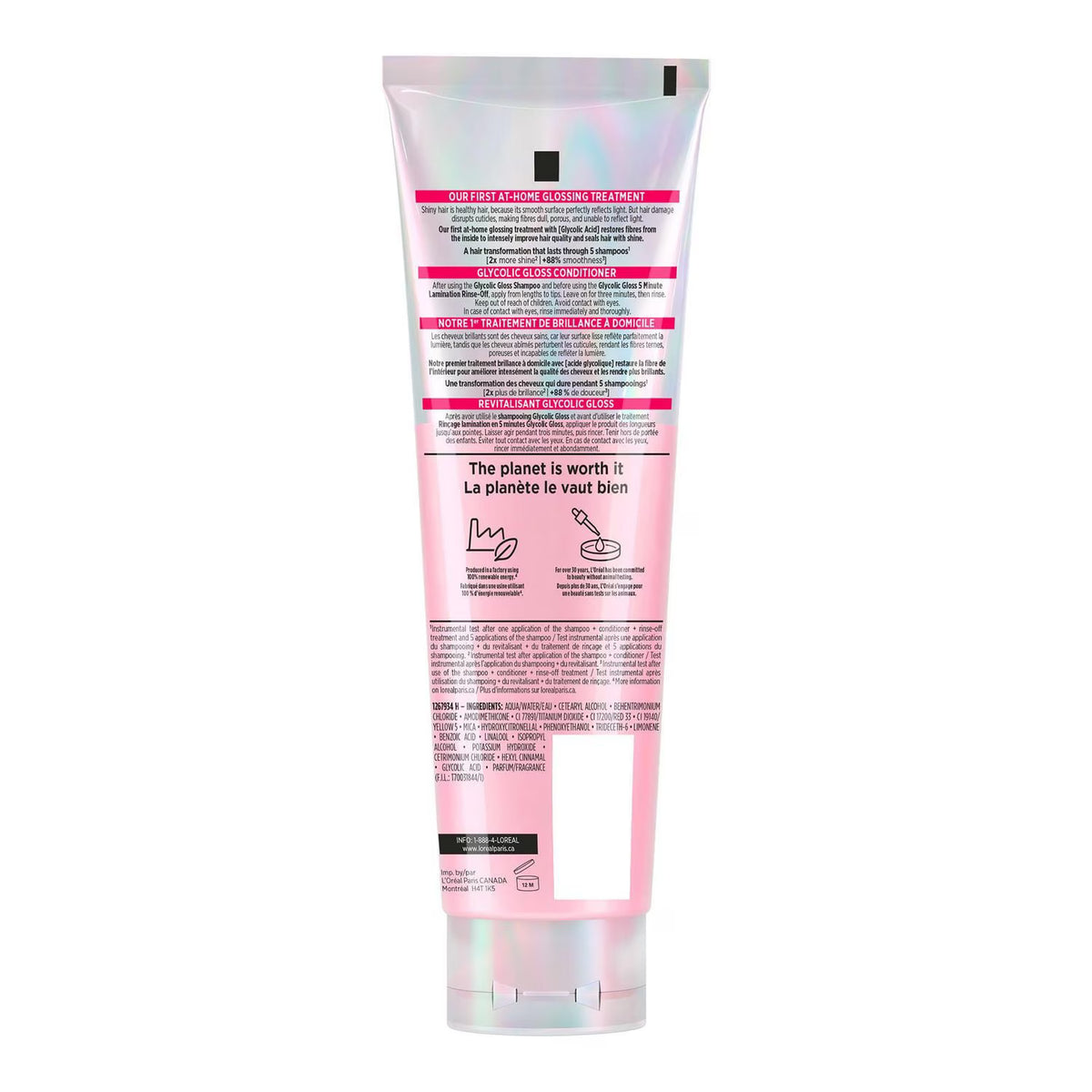 L'Oreal Paris Hair expertise Glycolic Gloss Shine Conditioner 150ml