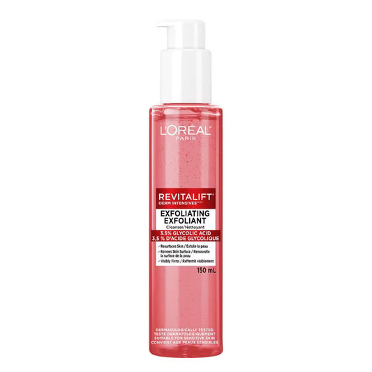 L'Oreal Paris Revitalift Exfoliating Face Cleanser with Glycolic Acid 150ml