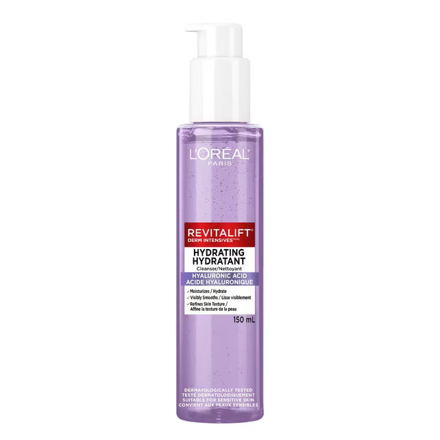 L'Oreal Paris Revitalift Hydrating Face Cleanser With Hyaluronic Acid 150ml