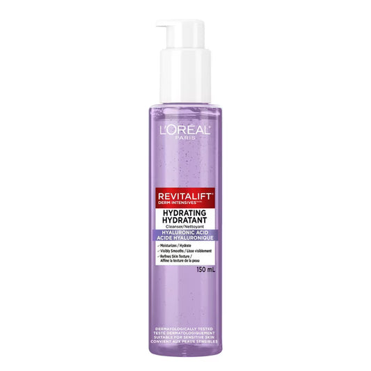 L'Oreal Paris Revitalift Hydrating Face Cleanser With Hyaluronic Acid 150ml