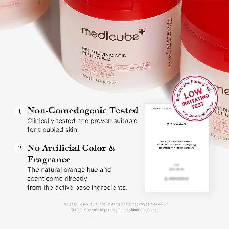 Medicube Red Succinic Acid Peeling Pad