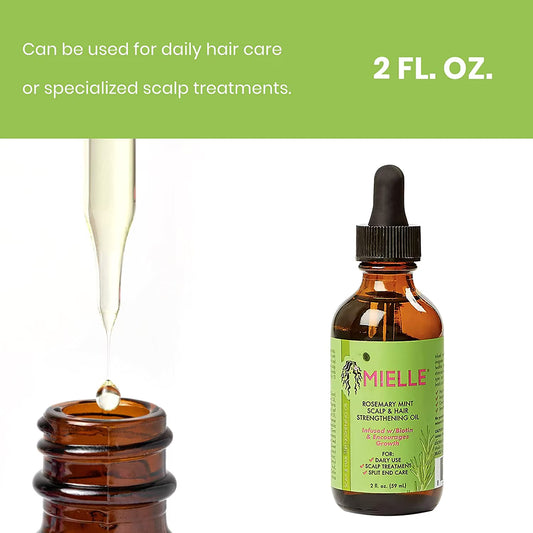 Mielle Rosemary Mint Scalp & Hair Strengthening Oil 59ml