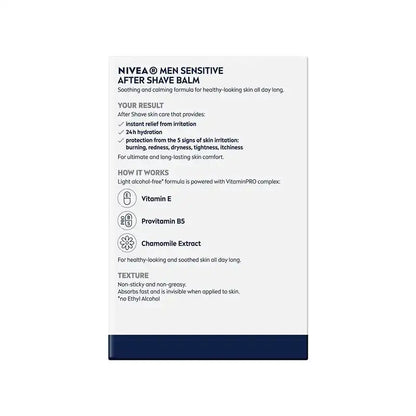 NIVEA MEN Sensitive Post Shave Balm Chamomile + Vit E 100ml