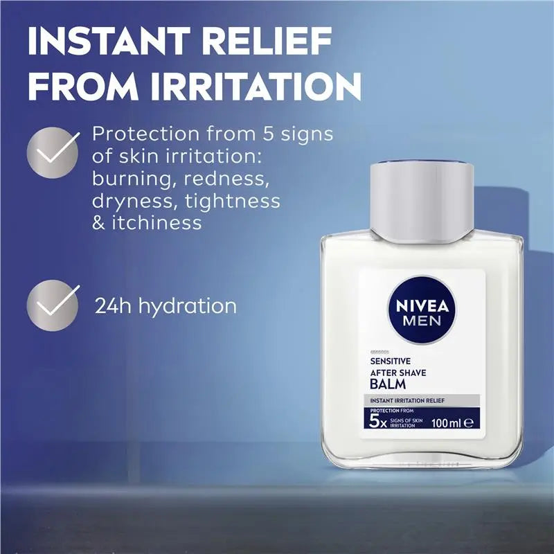 NIVEA MEN Sensitive Post Shave Balm Chamomile + Vit E 100ml