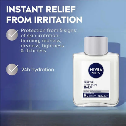 NIVEA MEN Sensitive Post Shave Balm Chamomile + Vit E 100ml