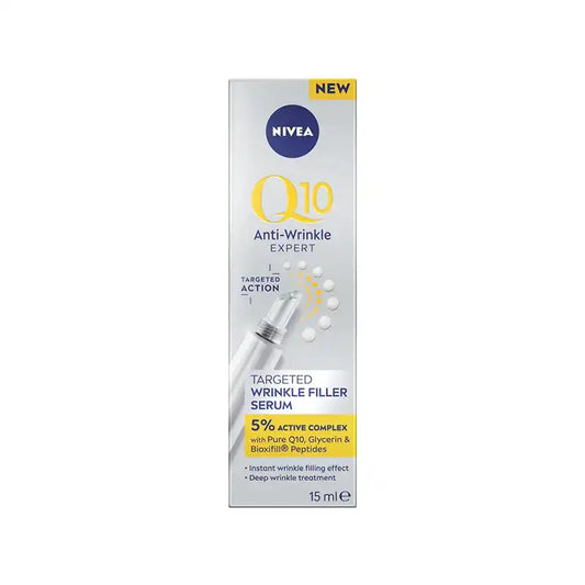 NIVEA Q10 Anti-Wrinkle Expert Targeted Wrinkle Filler Serum 15ml