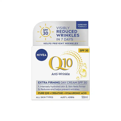 NIVEA Q10 Anti-Wrinkle Firming Day Cream SPF30 50ml