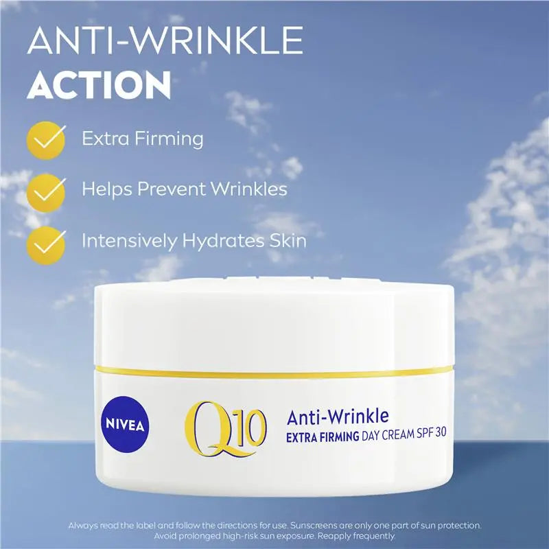 NIVEA Q10 Anti-Wrinkle Firming Day Cream SPF30 50ml
