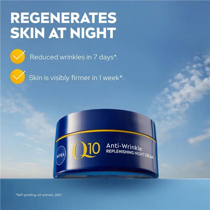 NIVEA Q10 Anti-Wrinkle Night Cream 50ml