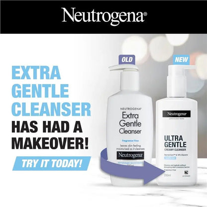 Neutrogena Ultra Gentle Creamy Cleanser 200mL