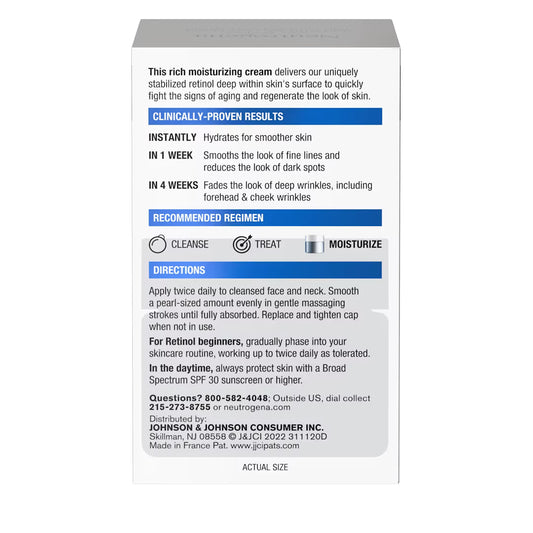 Neutrogena Rapid Wrinkle Repair Retinol Regenerating Cream 48g