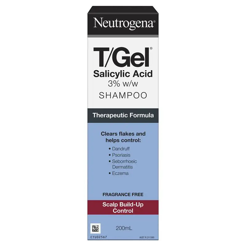 Neutrogena T Gel Shampoo Therapeutic Formula 200mL