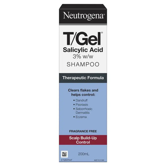 Neutrogena T Gel Shampoo Therapeutic Formula 200mL