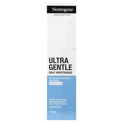 Neutrogena Ultra Gentle Daily Face Moisturiser Sensitive 100ml
