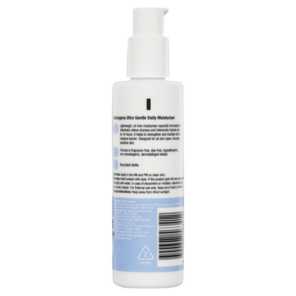 Neutrogena Ultra Gentle Daily Face Moisturiser Sensitive 100ml