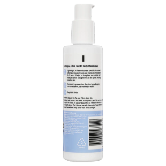 Neutrogena Ultra Gentle Daily Face Moisturiser Sensitive 100ml