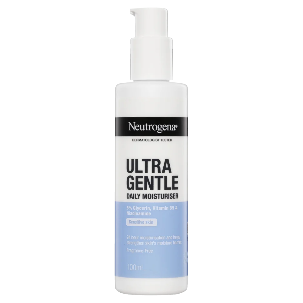 Neutrogena Ultra Gentle Daily Face Moisturiser Sensitive 100ml