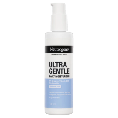 Neutrogena Ultra Gentle Daily Face Moisturiser Sensitive 100ml