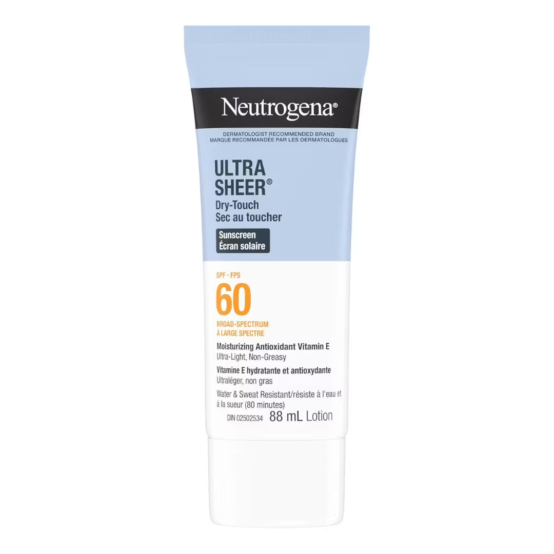 Neutrogena Ultra Sheer Face Sunscreen SPF60 88ml