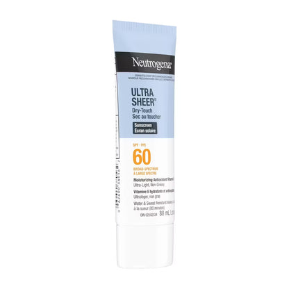 Neutrogena Ultra Sheer Face Sunscreen SPF60 88ml