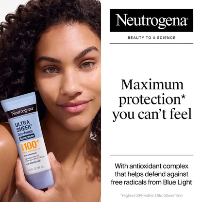 Neutrogena Ultra sheer Dry-touch Sunscreen SPF 100 88ml