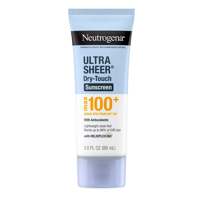 Neutrogena Ultra sheer Dry-touch Sunscreen SPF 100 88ml