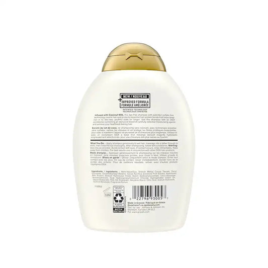 OGX Nourishing Coconut Milk Shampoo 385ml