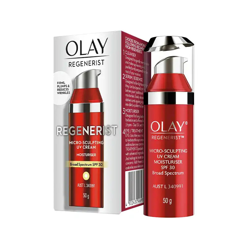 Olay Regenerist Micro-Sculpting Face Cream Moisturiser SPF 30 50g